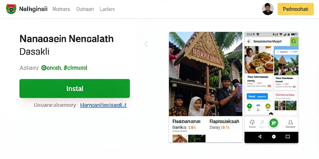 Tampilan antarmuka yang user-friendly.
