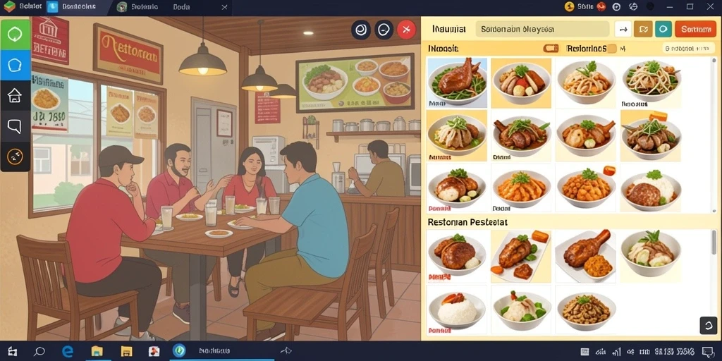 Tampilan antarmuka yang intuitif dan menarik.