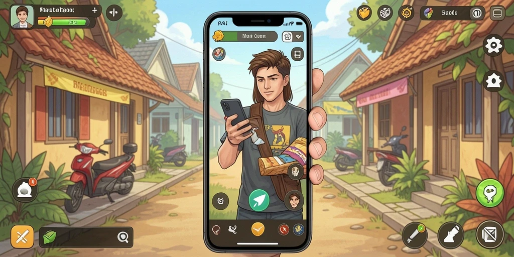 Tampilan antarmuka utama game MPO666 yang menarik.