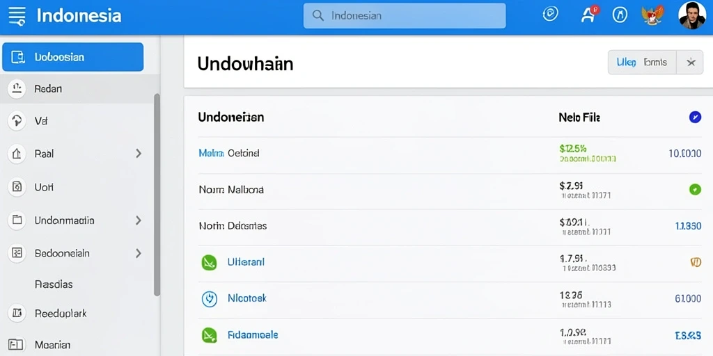 Tampilan awal yang menarik dan informatif.