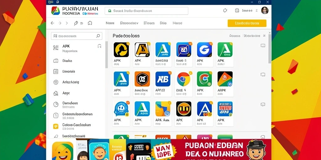 Tampilan awal permainan yang menawan.