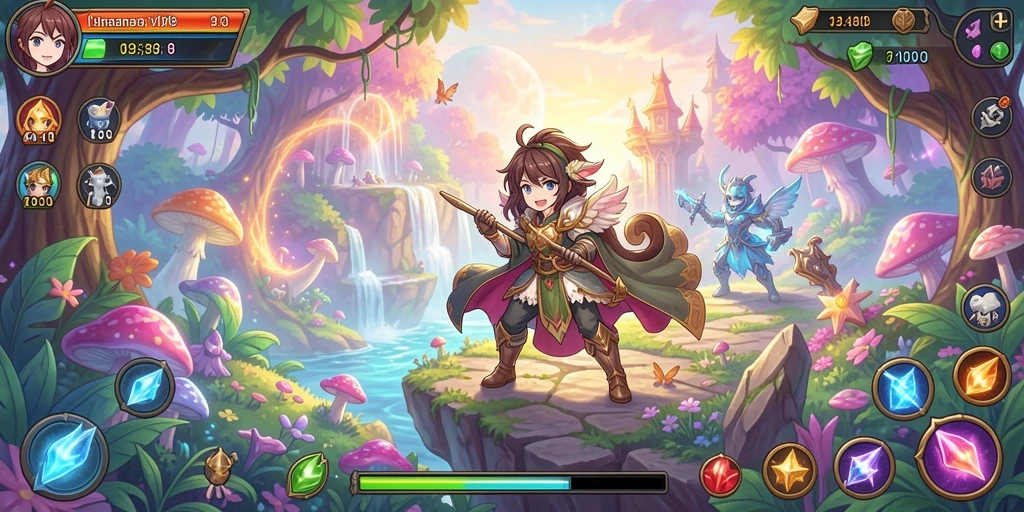 Tangkapan layar menampilkan gameplay yang mengasyikkan.