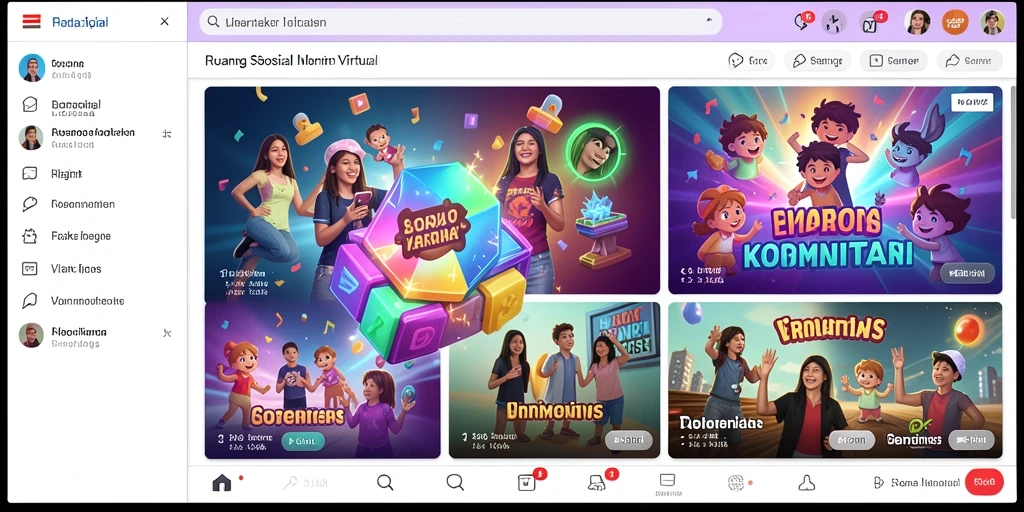 Tampilan antarmuka yang menarik dan mudah digunakan.